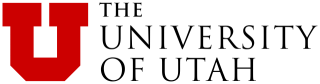Image of a red U and the words University of Utah